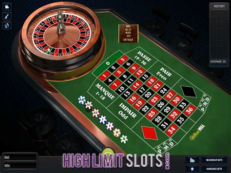 high roller roulette limits|High Roller Roulette Guide .